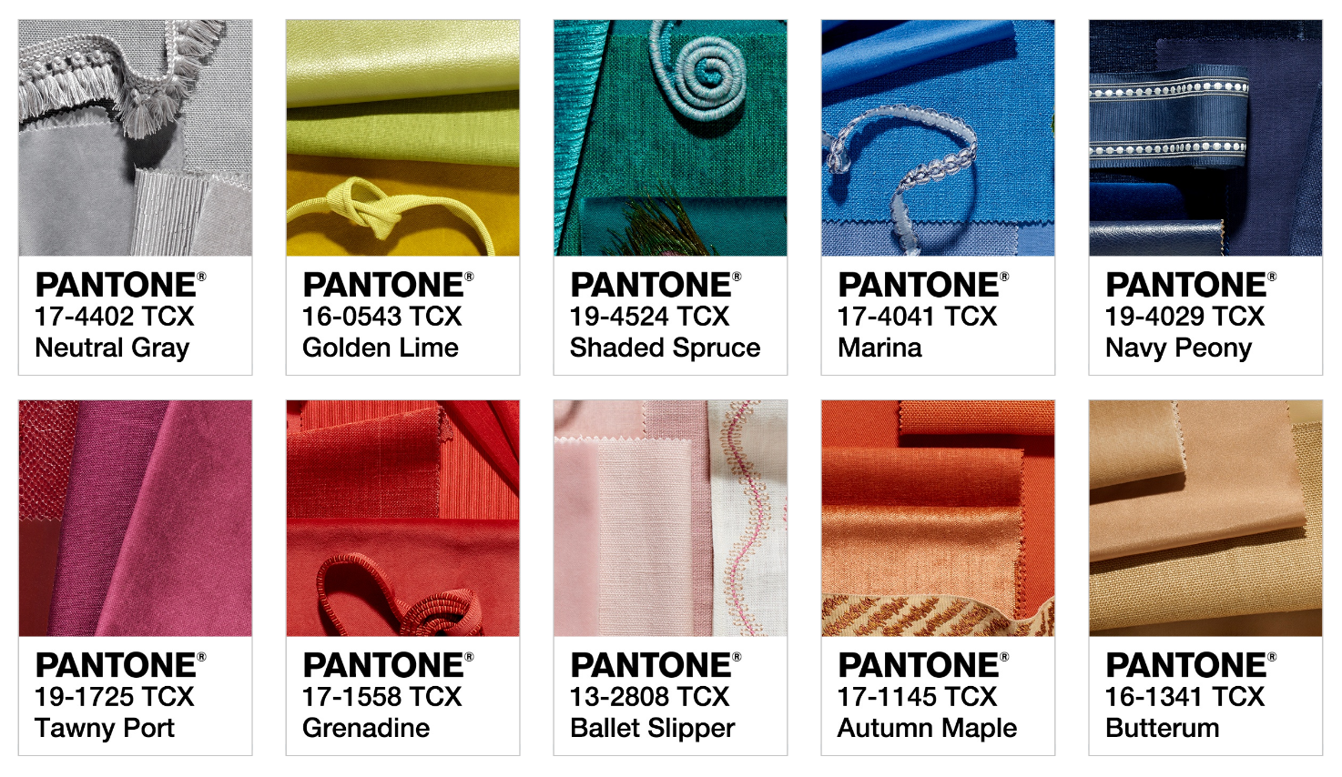 Fall Pantone 2017 Inspiration