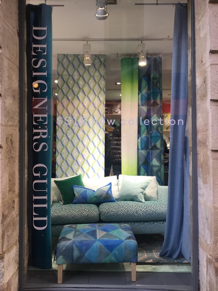 Designers Guild window, Paris Deco Off 2018